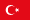 Bandera Turquía 